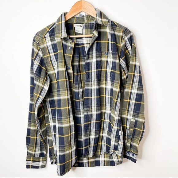 The North Face Plaid Mens Button Down Shirt size S - Picture 3 of 6